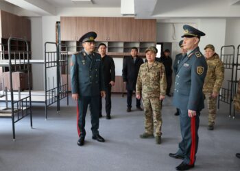 В Алматы и Туркестане строятся новые объекты военной инфраструктуры Национальной гвардии