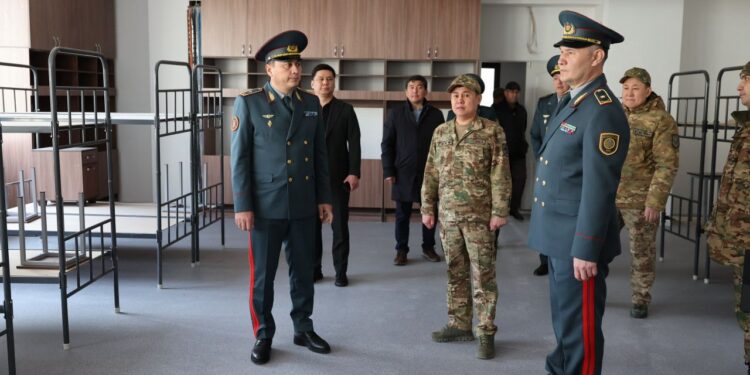 В Алматы и Туркестане строятся новые объекты военной инфраструктуры Национальной гвардии