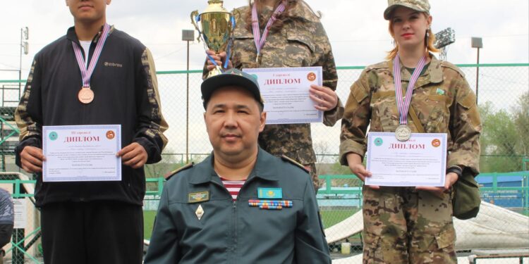 Алматыда «Жас бүркіт-2026» әскери-патриоттық жастар жиыны өтті