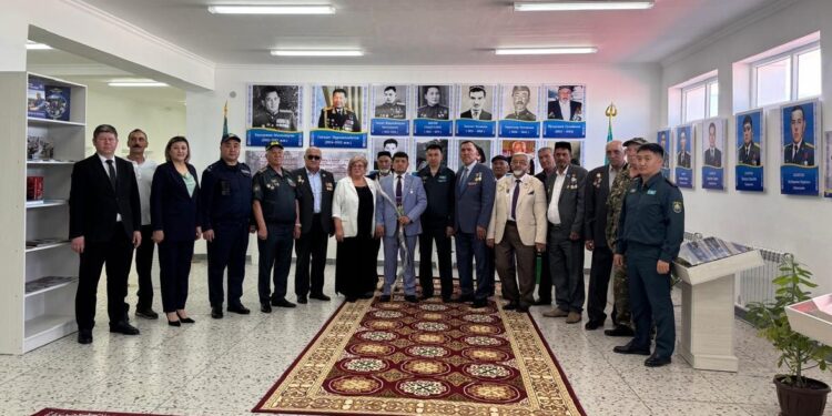 Ерлікке тағзым – ұрпаққа тағылым: Шымкентте патриоттық музей ашылып, жас өрендер ант берді