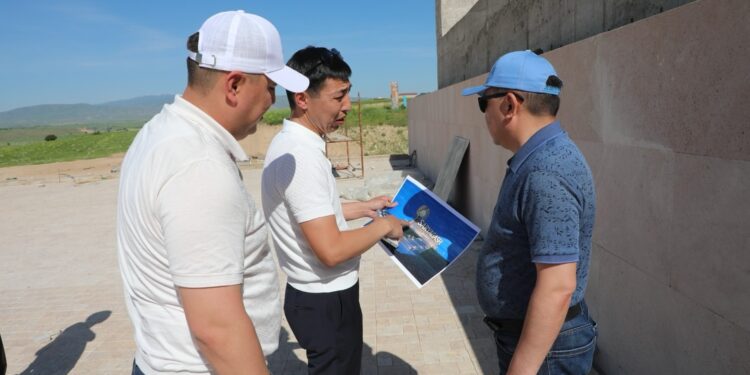 САРЫАҒАШ АУДАНЫНДА ҚҰРЫЛЫС ЖӘНЕ КӨРКЕЙТУ ЖОБАЛАРЫ ЖҮЙЕЛІ ЖҮЗЕГЕ АСЫРЫЛУДА