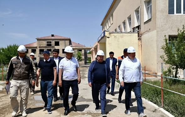 СОЗАҚ АУДАНДЫҚ ОРТАЛЫҚ АУРУХАНАСЫ КҮРДЕЛІ ЖӨНДЕУДЕН ӨТУДЕ