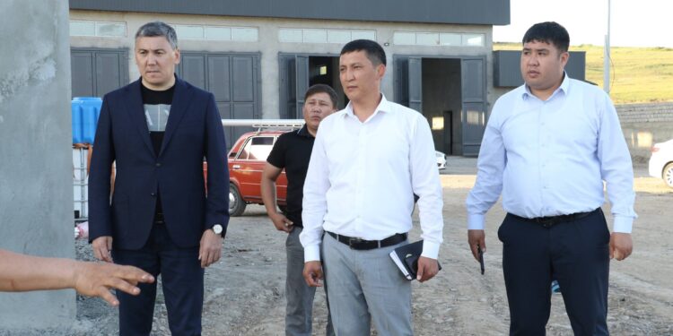 ТҮЛКІБАС: АУДАНДА ӨНДІРІСТІК АЙМАҚТАРДЫ ДАМЫТУ ЖҰМЫСТАРЫ ЖАЛҒАСУДА