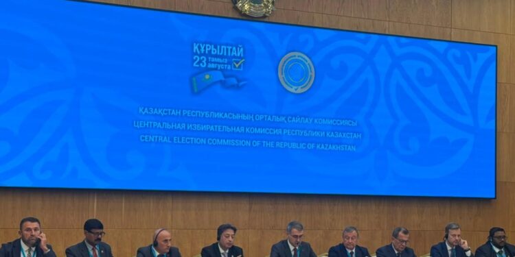 ТүркПА БАҚЫЛАУШЫЛАР МИССИЯСЫ ҚАЗАҚСТАНДАҒЫ ҚҰРЫЛТАЙ САЙЛАУЫНА ОҢ БАҒА БЕРДІ