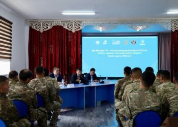 САУРАН АУДАНДЫҚ ТӨТЕНШЕ ЖАҒДАЙЛАР БӨЛІМІНДЕ КЕЗДЕСУ ӨТТІ