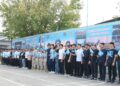 Шымкентте 23 жас сарбаз әскерге аттанды