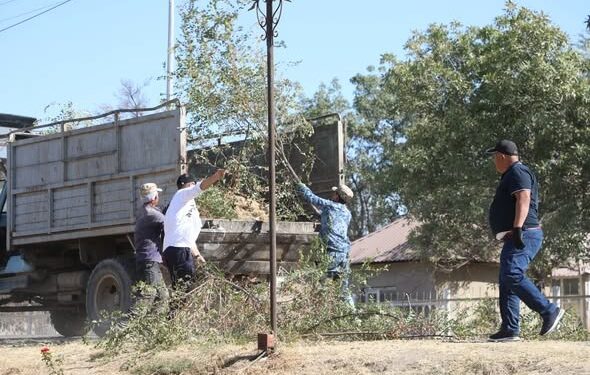 ТАЗА ҚАЗАҚСТАН: САРЫАҒАШ АУДАНЫНДА АУҚЫМДЫ СЕНБІЛІК ӨТТІ