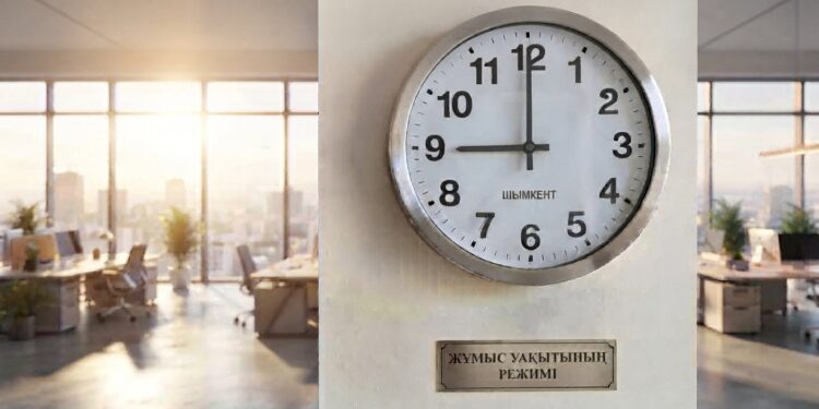Жұмыс режимінің сақталуын бақылау мәселелері