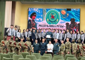 Урок мужества в преддверии Дня Республики.