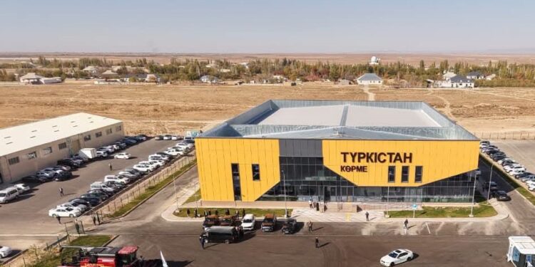 ТҮРКІСТАН ОБЛЫСЫНДА ЗАМАНАУИ КӨРМЕ ОРТАЛЫҒЫ АШЫЛДЫ